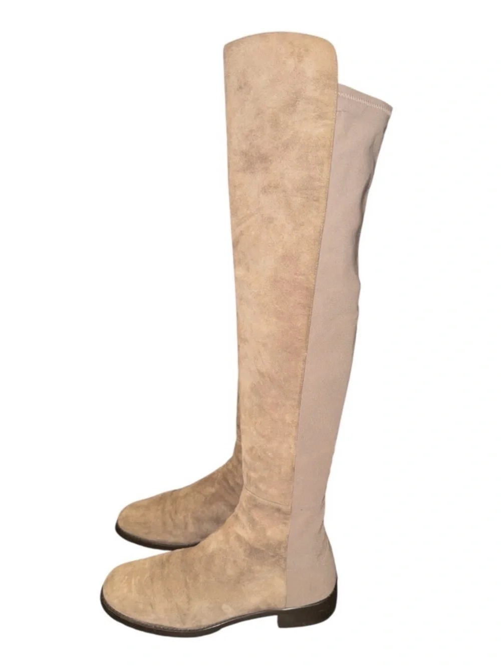 Authentic Stuart Weitzman designer suede leather knee high boots sz 8